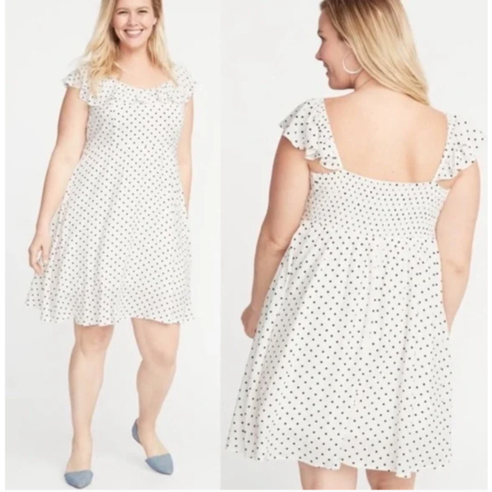 Old Navy Polka Dot Dress size Large